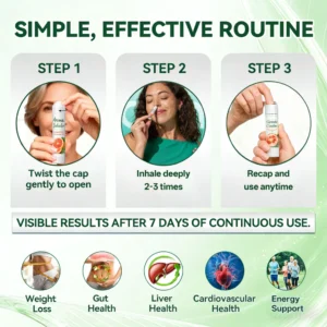 CleraLuxe® Grapefruit Essential Oil Multi Benefit Aroma Inhaler image CleraLuxe® Grapefruit Essential Oil Multi Benefit Aroma Inhaler