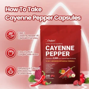 Umpear Cayenne Pepper Softgels