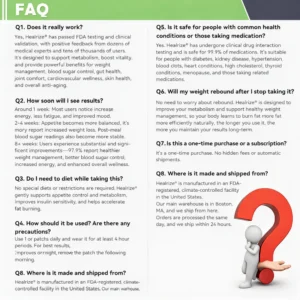 Healrize Moringa & Berberine 20-IN-1 Advanced Nano Microneedle Patch