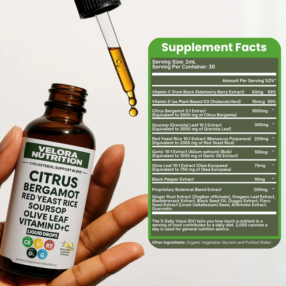 Velora Red Yeast Rice Cholesterol Cleanse