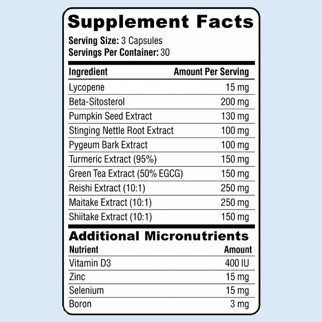 Rare Рrоstаtе Неаlth 10Х Fоrmulа