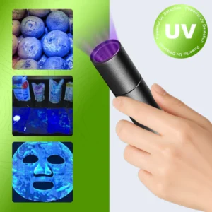 LIMETOW® Billhol UV Black Light Flashlight for Vegetable Inspection