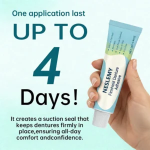 NESLEMY® Firm Hold Denture Adhesive