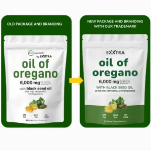 Exxtra Oregano Oil with Black Seed Oil (BFCM-BOGO)