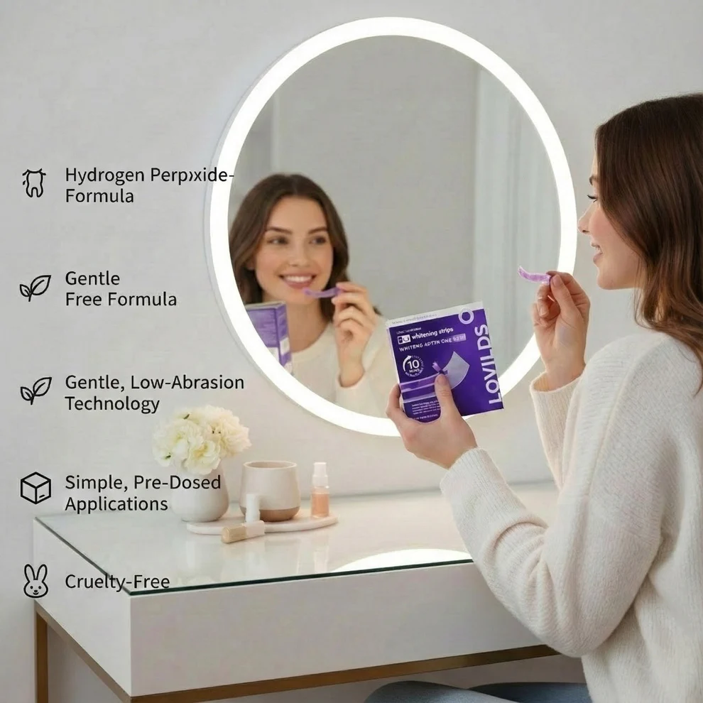 LOVILDS Whitening Strips image LOVILDS Whitening Strips