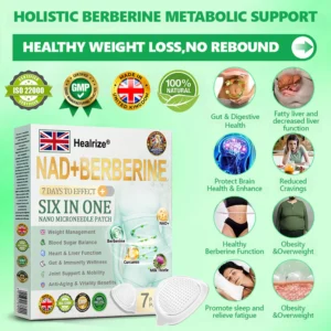 Healrize NAD+ Berberine 6-in-1 Body Shaping Nano Microneedle Patch