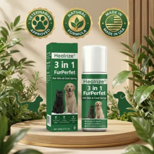 Healrize® 3 in 1 FurPerfect Pet Skin & Coat Spray