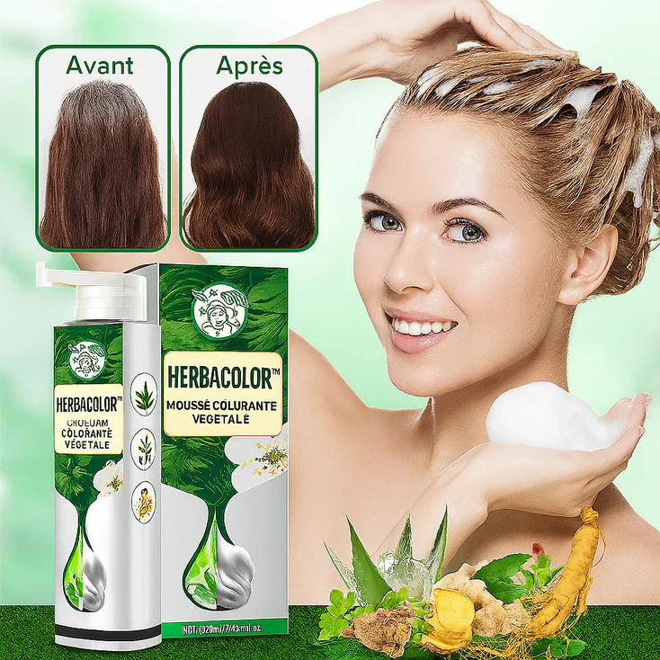 HerbaColor™ Plant-Based Hair Colour Mousse image HerbaColor™ Plant-Based Hair Colour Mousse