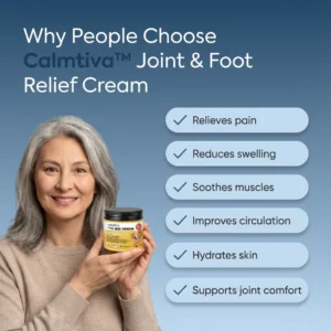Calmtiva™ Joint & Foot Relief Cream image Calmtiva™ Joint & Foot Relief Cream