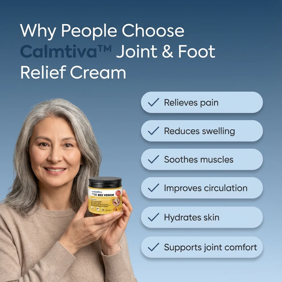 Calmtiva™ Joint & Foot Relief Cream image Calmtiva™ Joint & Foot Relief Cream