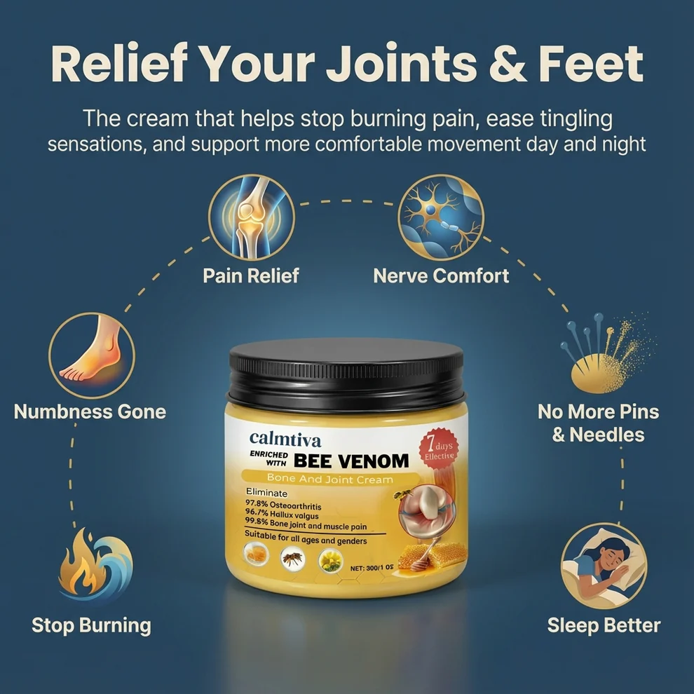Calmtiva™ Bone & Joint Relief Cream image Calmtiva™ Bone & Joint Relief Cream