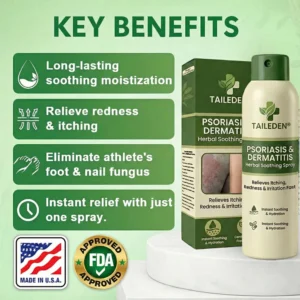 TAILEDEN Magnesium Herbal Psoriasis Spray