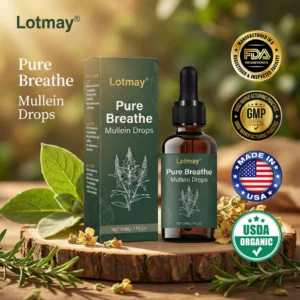 Lotmay® Pure Breathe Mullein Drops