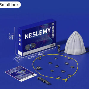 NESLEMY® Magnetic Checkers Game