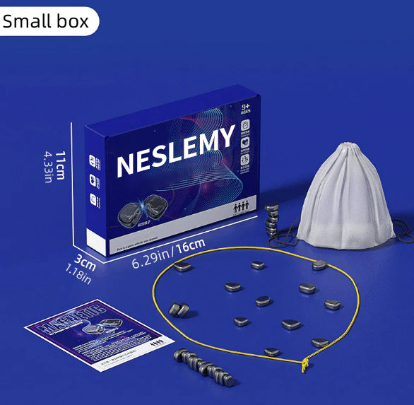 NESLEMY® Magnetic Checkers Game