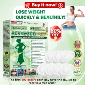 Purelora ACV × EGCG 10-in-1 Advanced Nano Microneedle Patch