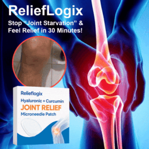 Relieflogix™ Hyaluronic & Curcumin Coint Relief Microneedle Patch