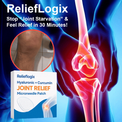 Relieflogix™ Hyaluronic & Curcumin Coint Relief Microneedle Patch