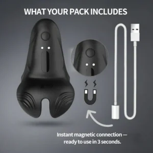 Histone™ Vibrating Electric Male Masturbation Lock Ring