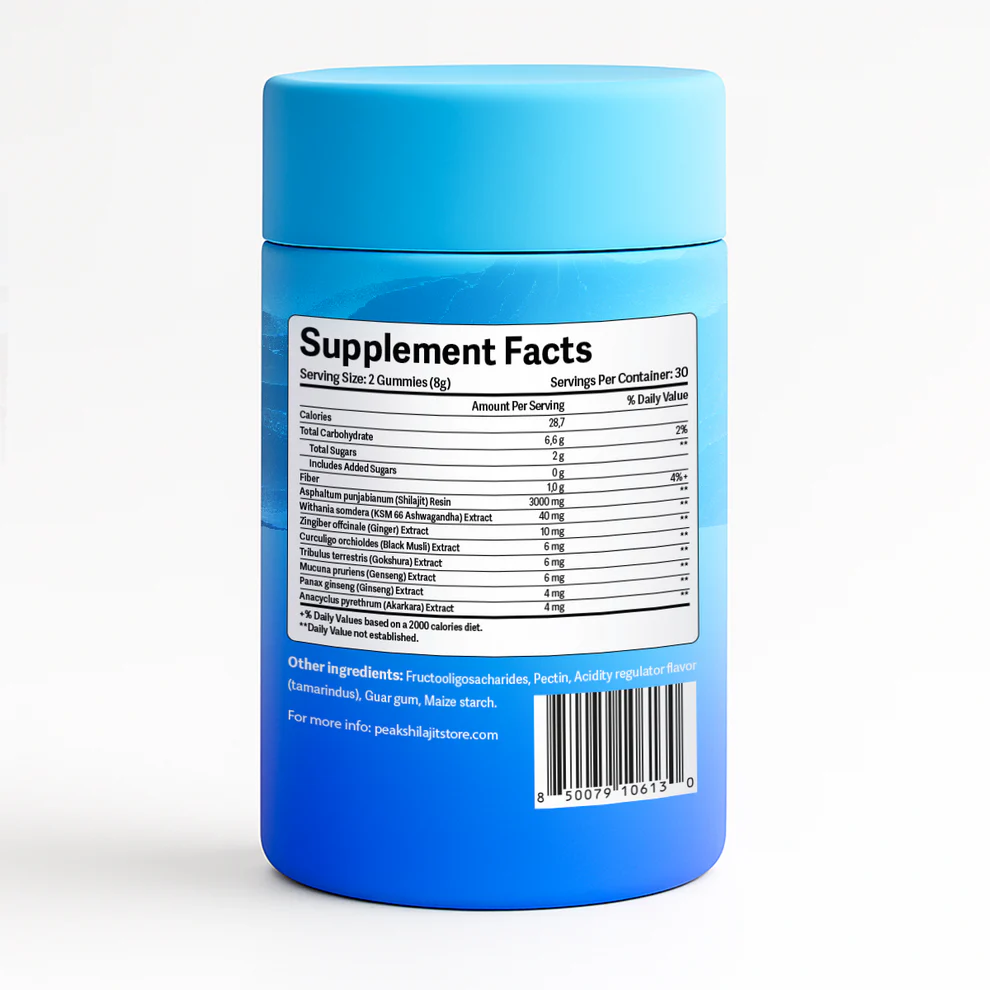 PEAKSHILAJIT GUMMY PLATINUM