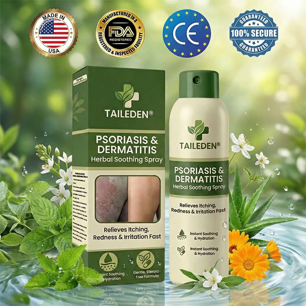 TAILEDEN Magnesium Herbal Psoriasis Spray