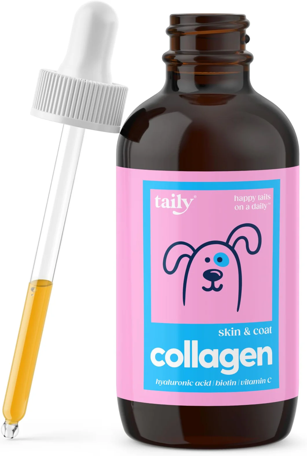 Taily Vet-Trusted Skin & Coat Collagen Drops image Taily Vet-Trusted Skin & Coat Collagen Drops