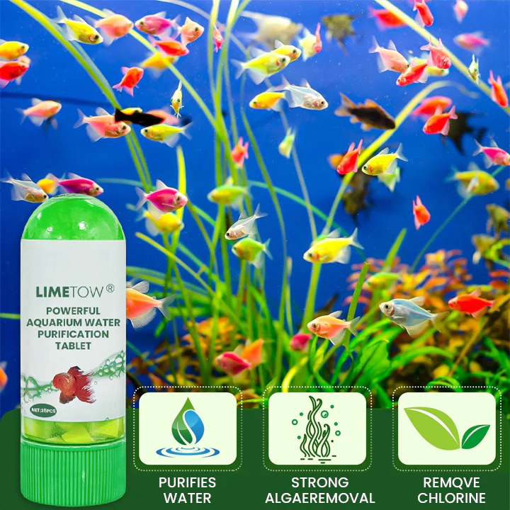 LIMETOW® Powerful Aquarium Water Purification Tablet image LIMETOW® Powerful Aquarium Water Purification Tablet