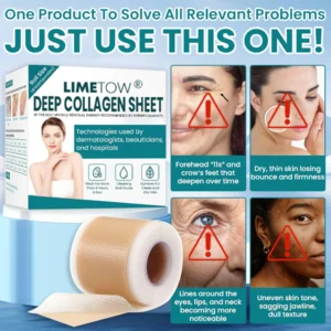 LIMETOW®Dual Action Real Deep Collagen Sheets