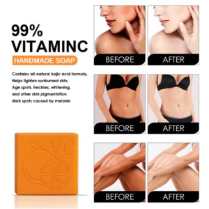 LIMETOW™ Vitamin C Whitening Soap image LIMETOW™ Vitamin C Whitening Soap