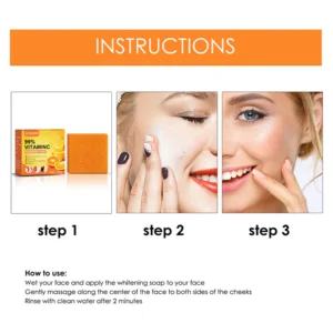 LIMETOW™ Vitamin C Whitening Soap image LIMETOW™ Vitamin C Whitening Soap