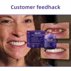 NESLEMY Teeth Restoration Mineral Powder image NESLEMY™ Mineral Therapy for Total Oral Restoration