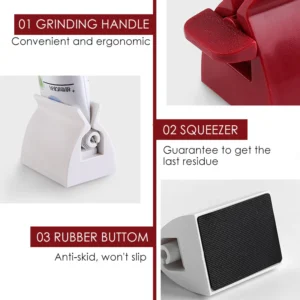 AEXZR® Manual Toothpaste Squeezer(2pcs) image AEXZR® Manual Toothpaste Squeezer(2pcs)