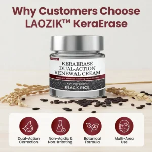 Laozik®KeraErase Dual-Action Renewal Cream