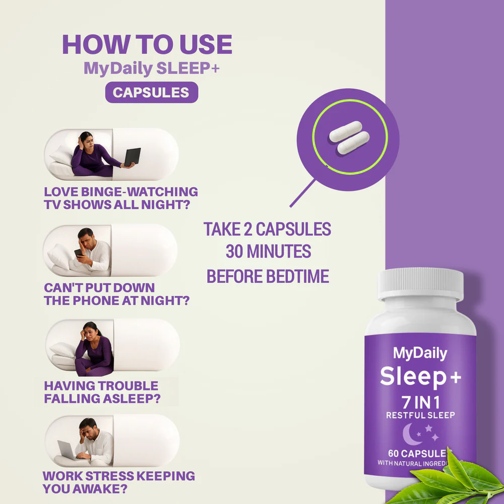MyDaily Sleep+ 7-in-1 Capsules