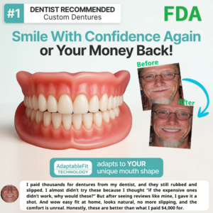Acezozla™ Custom Fit Fully Functional Dentures image Acezozla™ Custom Fit Fully Functional Dentures