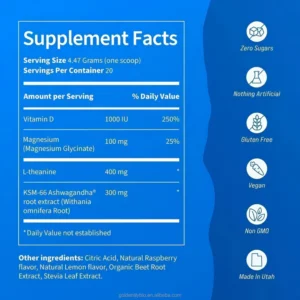 SUPRACALM™ – Say goodbye to constant fatigue, daily stress, bloating and facial swelling, and decreased energy