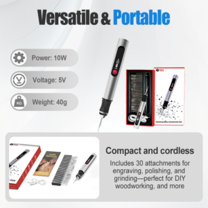 32 PCS Multi-Functional Electric Engraving Pen Kit