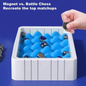 NESLEMY® Magnetic Checkers Game