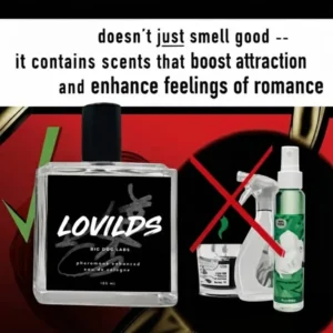 LOVILDS Pheromone Infused Eau de Cologne Magnetic Encounters Fragrance