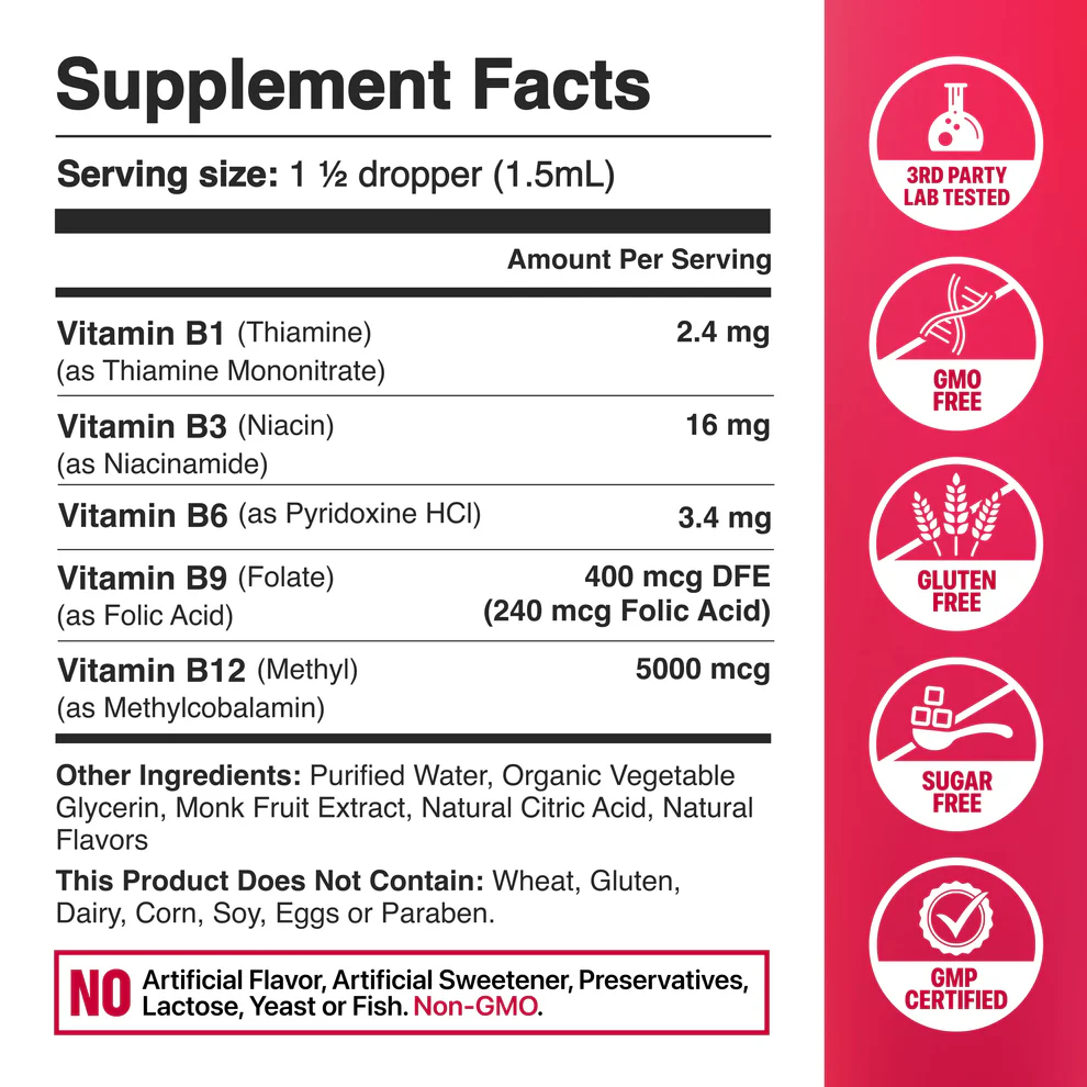 True nutra 5-in-1 Vitamin B Complex