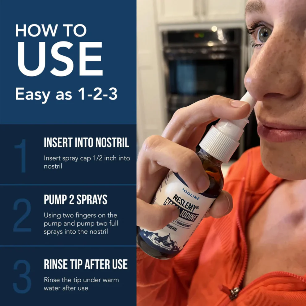 NESLEMY® Nasal Iodine Spray