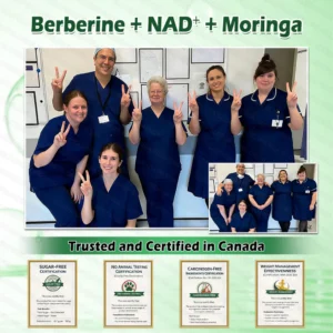 CareUplift® Moringa Berberine NAD+ 10 in 1 Advanced Nano Microneedle Patch