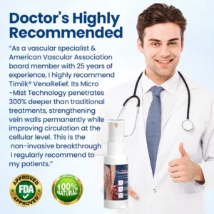 Timilk® VenoRelief Botanical Leg Spray