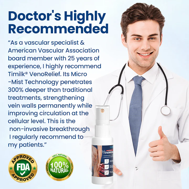 Timilk® VenoRelief Botanical Leg Spray