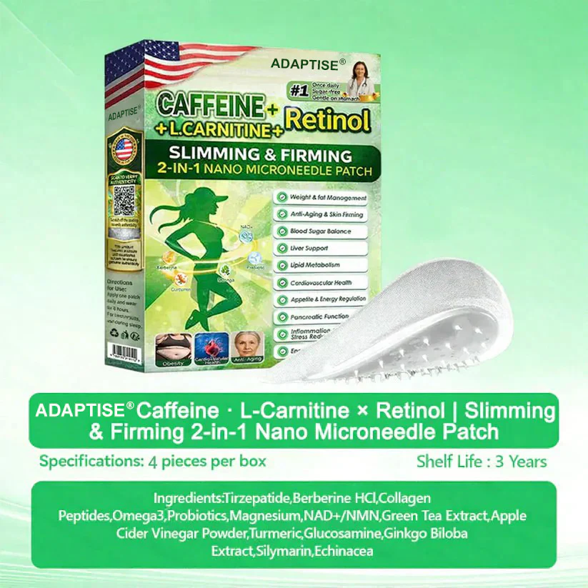 ADAPTISE L-Carnitine × Retinol Nano Microneedle Patch