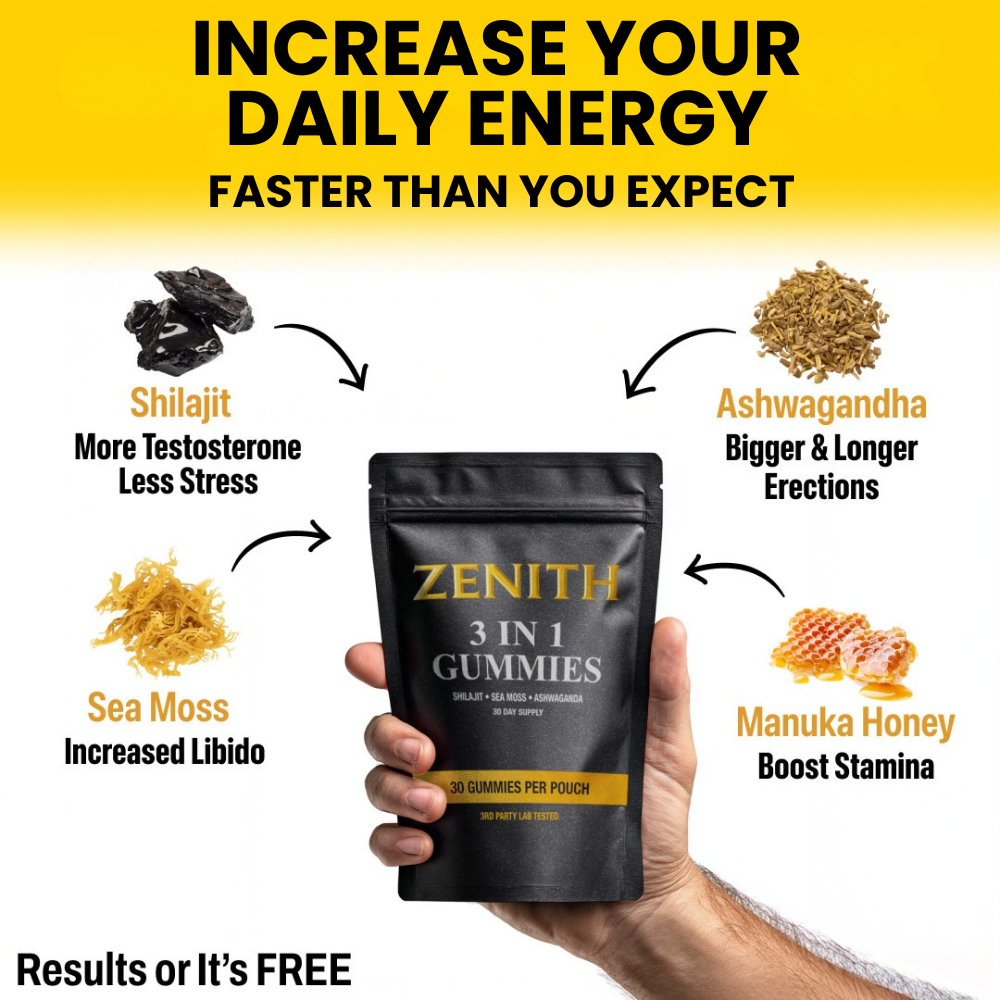 Zenith Shilajit Gold Gummies image Zenith Shilajit Gold Gummies