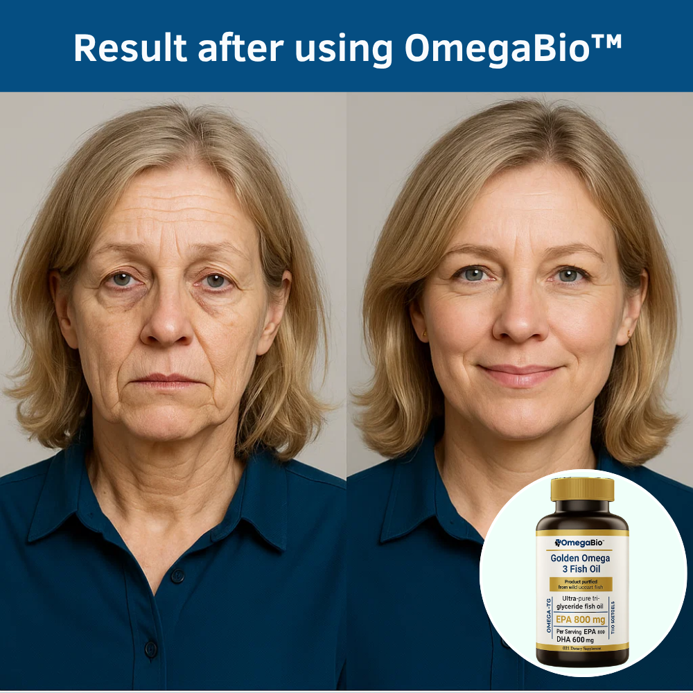 OmegaBio™ Golden Omega 3 Fish Oil
