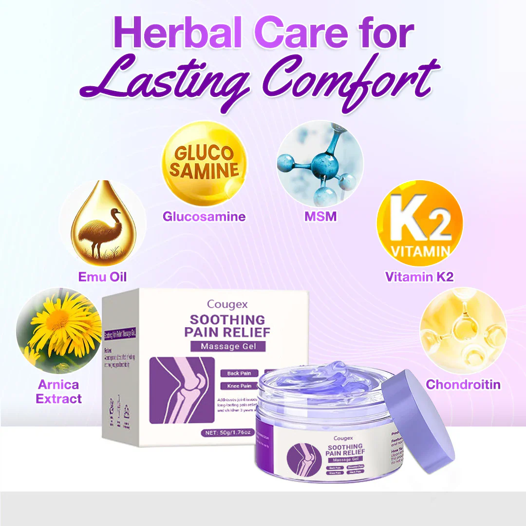 Cougex™ Arthritis Massage Gel with Turmeric & Emu Oil image Cougex™ Arthritis Massage Gel with Turmeric & Emu Oil