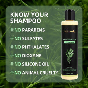 Slimoly® Rosemary Hydrolyzed Keratin Shampoo