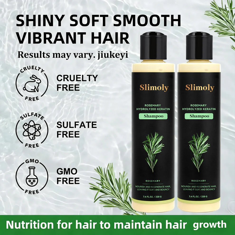 Slimoly® Rosemary Hydrolyzed Keratin Shampoo